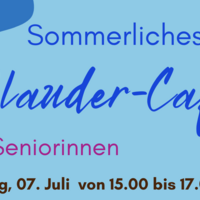 Plauder-Café für Seniorinnen